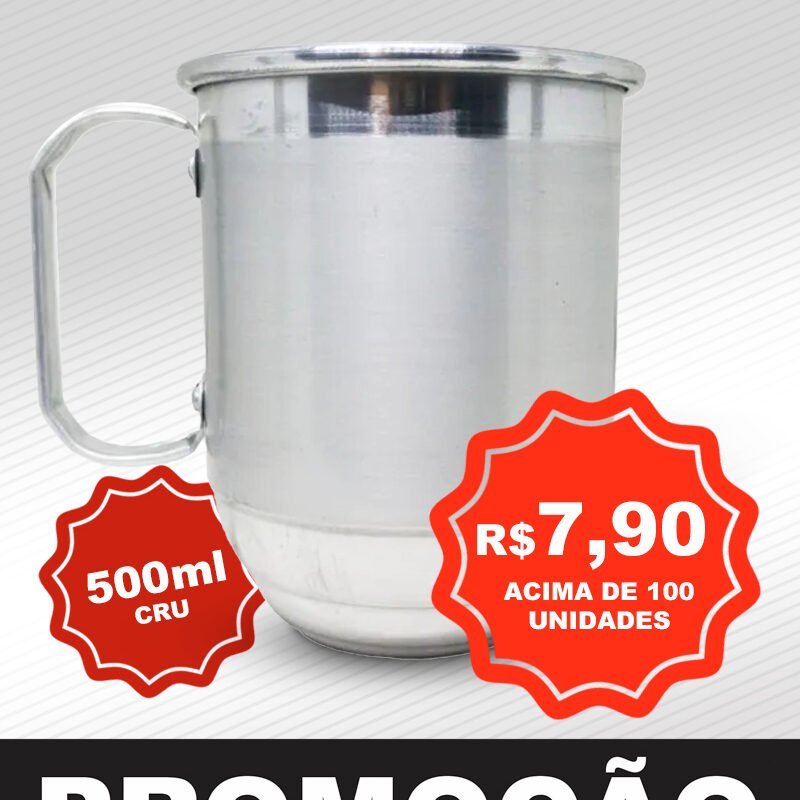 Caneca de Alumínio